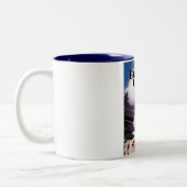 Tasse 2 Couleurs Poster de voyage Gunnison County Ski. (Gauche)