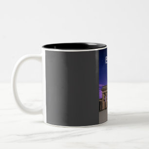 Tasse 2 Couleurs Poster du Vintage voyage du monument de Berlin All