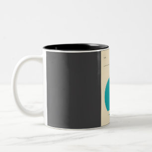Tasse 2 Couleurs Poster en cristaux Vintages du lac Bessie