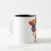 Tasse 2 Couleurs Poteau superfille 8 (Devant gauche)