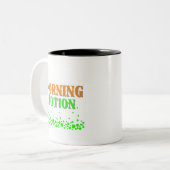 Tasse 2 Couleurs Potion du matin (Devant gauche)