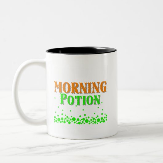 Tasse 2 Couleurs Potion du matin (Gauche)
