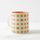 Tasse 2 Couleurs Potiron Patch (Devant gauche)