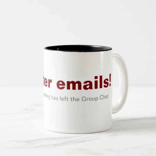 TASSE 2 COULEURS POTUS, (Devant droit)