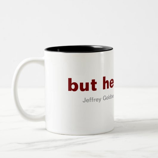 TASSE 2 COULEURS POTUS, (Gauche)