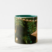 Tasse 2 Couleurs Poubelles de Noël (Centre)