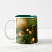 Tasse 2 Couleurs Poubelles de Noël (Gauche)