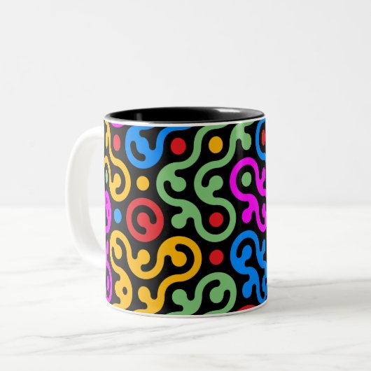Tasse 2 Couleurs Poudles reremplis (Devant gauche)
