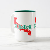 Tasse 2 Couleurs Pouilles (Devant gauche)