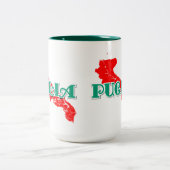 Tasse 2 Couleurs Pouilles (Centre)