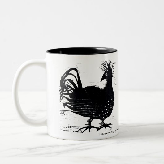 Tasse 2 Couleurs Poulet (Gauche)