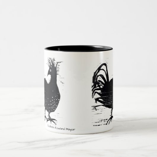 Tasse 2 Couleurs Poulet (Centre)