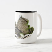 Tasse 2 Couleurs Poulet camouflage (Devant droit)