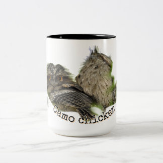 Tasse 2 Couleurs Poulet camouflage