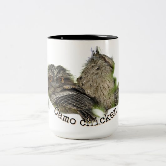 Tasse 2 Couleurs Poulet camouflage (Centre)