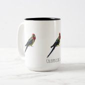 Tasse 2 Couleurs Poulet coloré (Devant gauche)