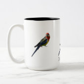 Tasse 2 Couleurs Poulet coloré (Gauche)