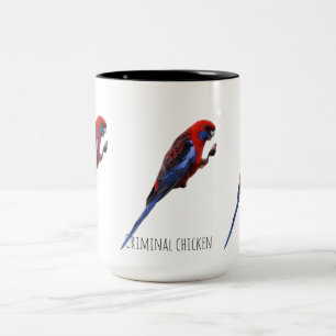 Tasse 2 Couleurs Poulet criminel