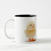 Tasse 2 Couleurs Poulet de bébé et faux poulet mécanique (Gauche)
