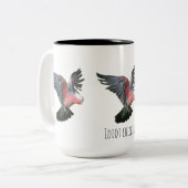 Tasse 2 Couleurs Poulet idiot (Devant gauche)