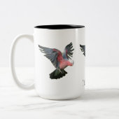 Tasse 2 Couleurs Poulet idiot (Gauche)