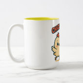 TASSE 2 COULEURS POULET MIGNON BANANE ! (Gauche)