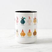 Tasse 2 Couleurs  Poulet mou (Centre)