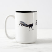 Tasse 2 Couleurs Poulet superbe (Gauche)