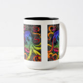 Tasse 2 Couleurs poulpe (Devant droit)