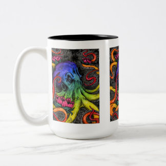 Tasse 2 Couleurs poulpe