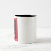 Tasse 2 Couleurs Poumons Libres De Satan (Centre)