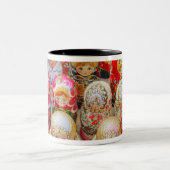 Tasse 2 Couleurs Poupées nichées russes (Centre)