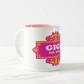 Tasse 2 Couleurs Pour Cette Spéciale "GiGi 2019" (Devant gauche)