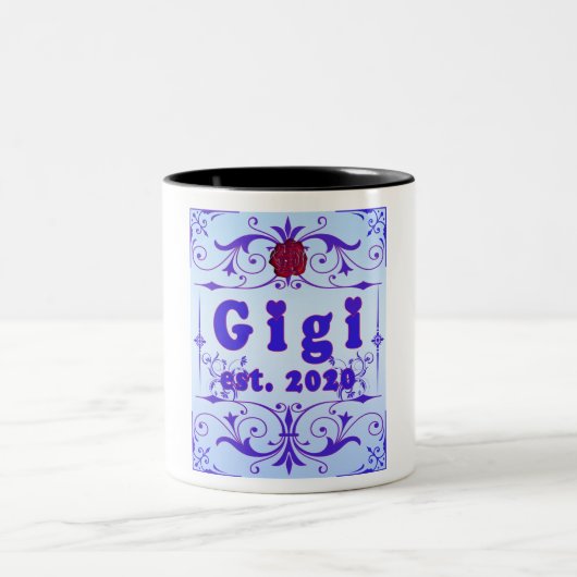 Tasse 2 Couleurs Pour Cette Spéciale "GiGi 2020" (Centre)