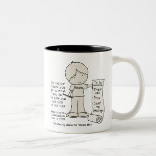 Tasse 2 Couleurs Pour faire la liste