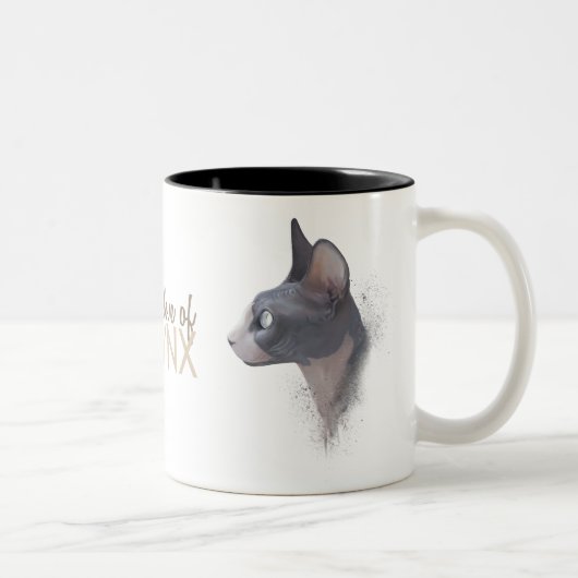 Tasse 2 Couleurs Pour l'amour de SPHYNX (Droit)