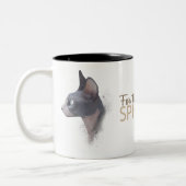 Tasse 2 Couleurs Pour l'amour de SPHYNX (Gauche)