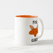 Tasse 2 Couleurs Pour le renard (Devant droit)