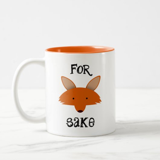 Tasse 2 Couleurs Pour le renard (Gauche)