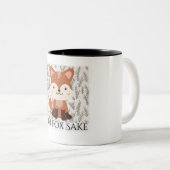 Tasse 2 Couleurs Pour le renard (Devant droit)