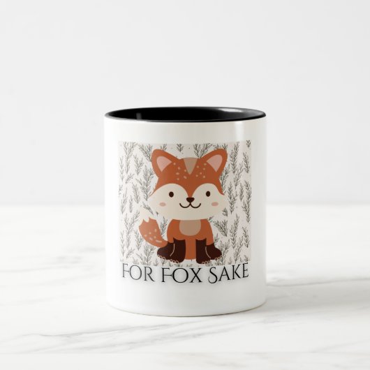 Tasse 2 Couleurs Pour le renard (Centre)