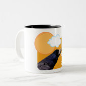 Tasse 2 Couleurs Pour le saké Rooks (Devant gauche)