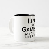 Tasse 2 Couleurs Pour le vif libre (Devant gauche)