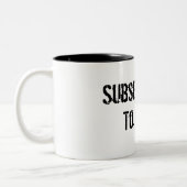 Tasse 2 Couleurs Pour les âmes vives libres (Gauche)