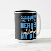 Tasse 2 Couleurs Pour Papa (Devant droit)