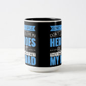 Tasse 2 Couleurs Pour Papa (Centre)