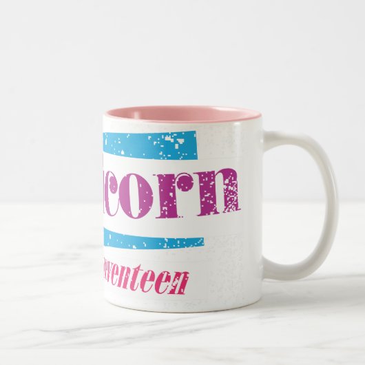 Tasse 2 Couleurs Pourpre de Capricorne (Droit)