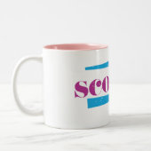 Tasse 2 Couleurs Pourpre de Scorpion (Gauche)