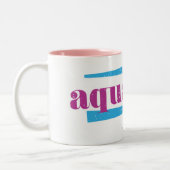 Tasse 2 Couleurs Pourpre de Verseau (Gauche)