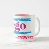 Tasse 2 Couleurs Pourpre de Vierge (Devant droit)